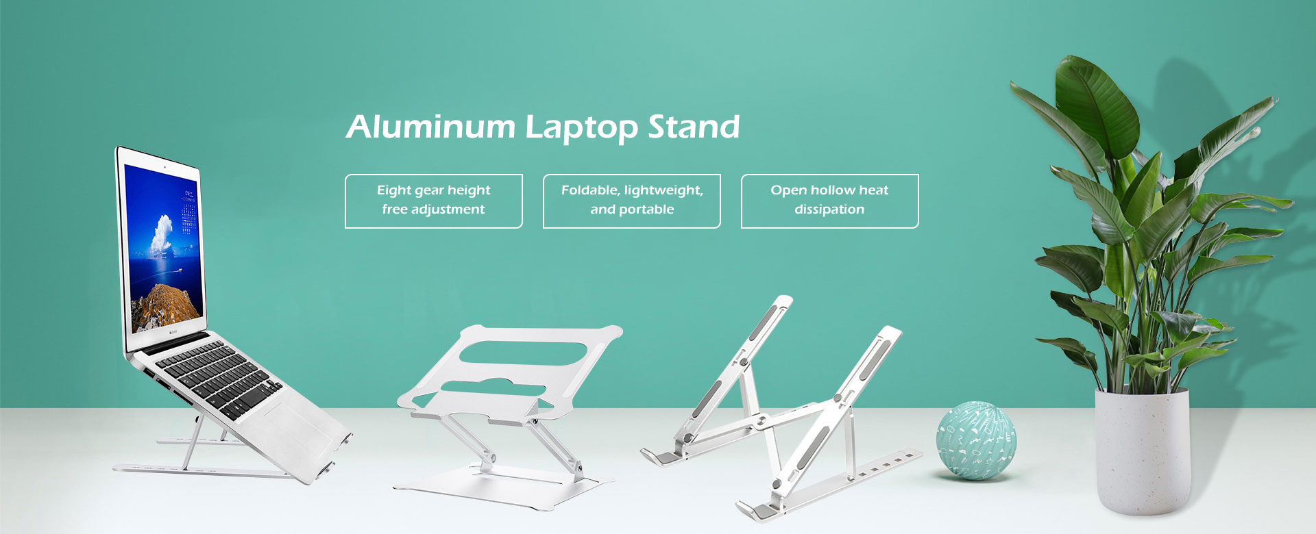 China Fabrikanten van aluminium laptopstandaards